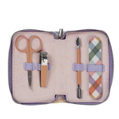 As If Argyle Manicure Set