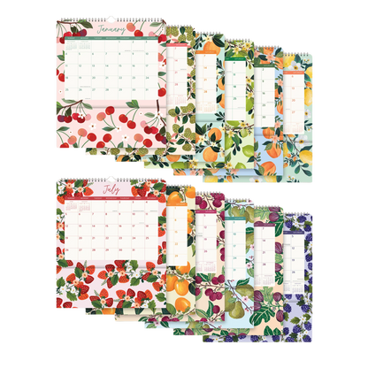 2026 Fruit & Flora Pockets Plus Calendar