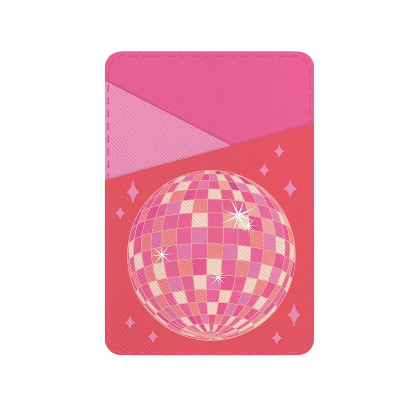 Dancing Queen Stick-On Cell Phone Wallet