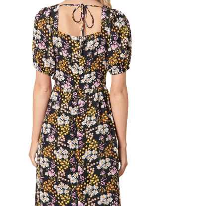 Lyrah Floral Lynette Sweetheart Maxi Dress
