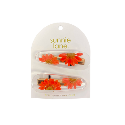 Flower Hair Clip - Real Pressed Flowers