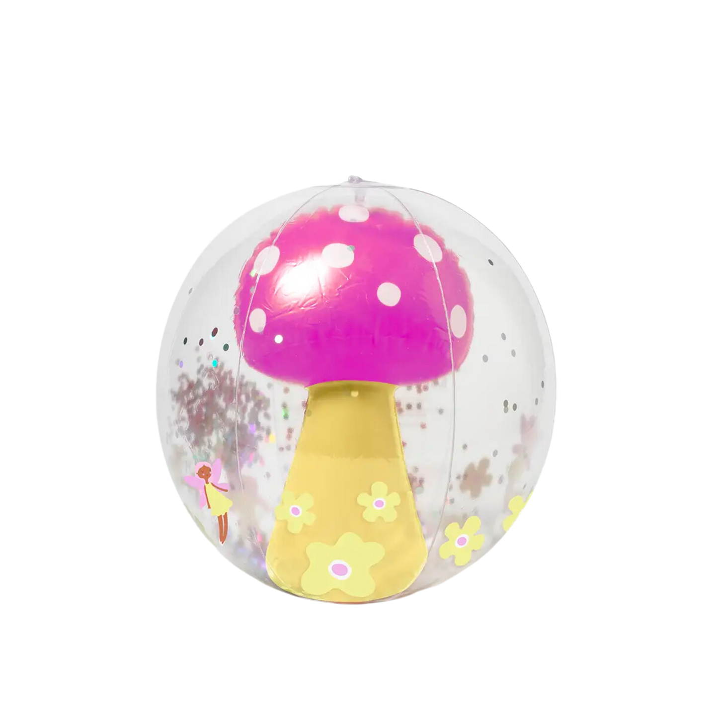 3D Inflatable Beach Ball - Mima the Fairy Lemon Lilac