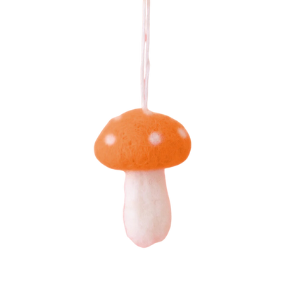 Felt Mushroom Ornament