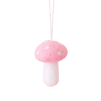 Felt Mushroom Ornament