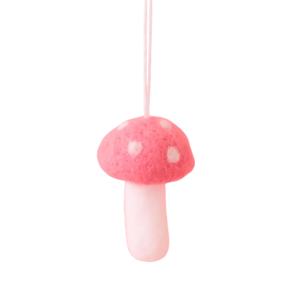 Felt Mushroom Ornament