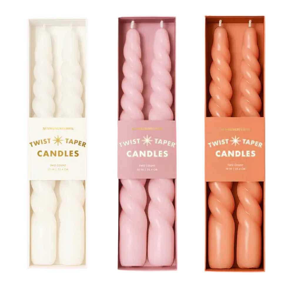 Twist Taper Candles