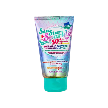 Sea Star Sparkle - Glitter Sunscreen SPF 50