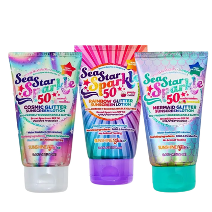 Sea Star Sparkle - Glitter Sunscreen SPF 50