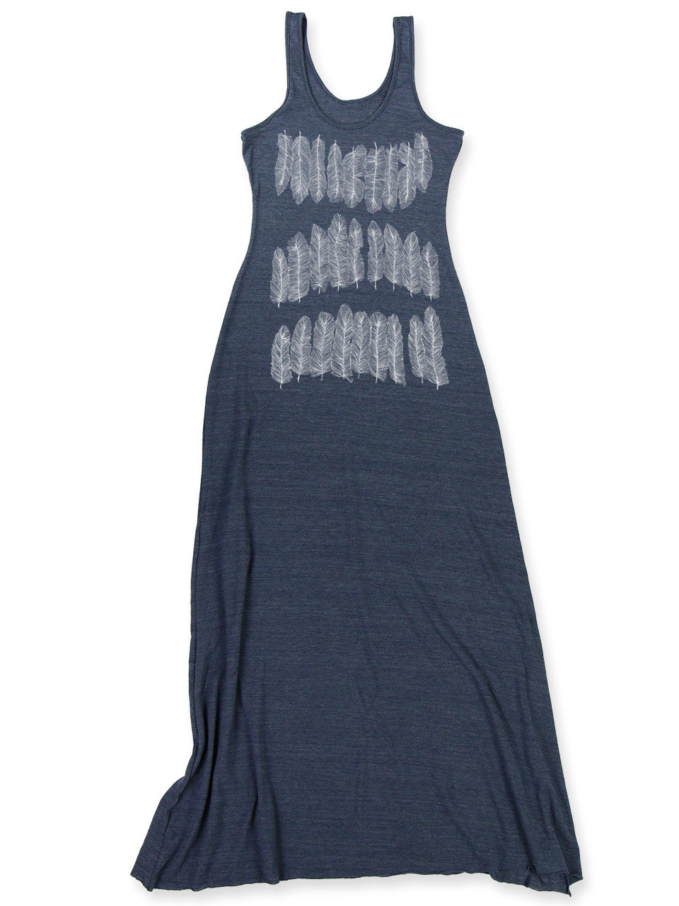 Feathers Lily Dress Heather Navy
