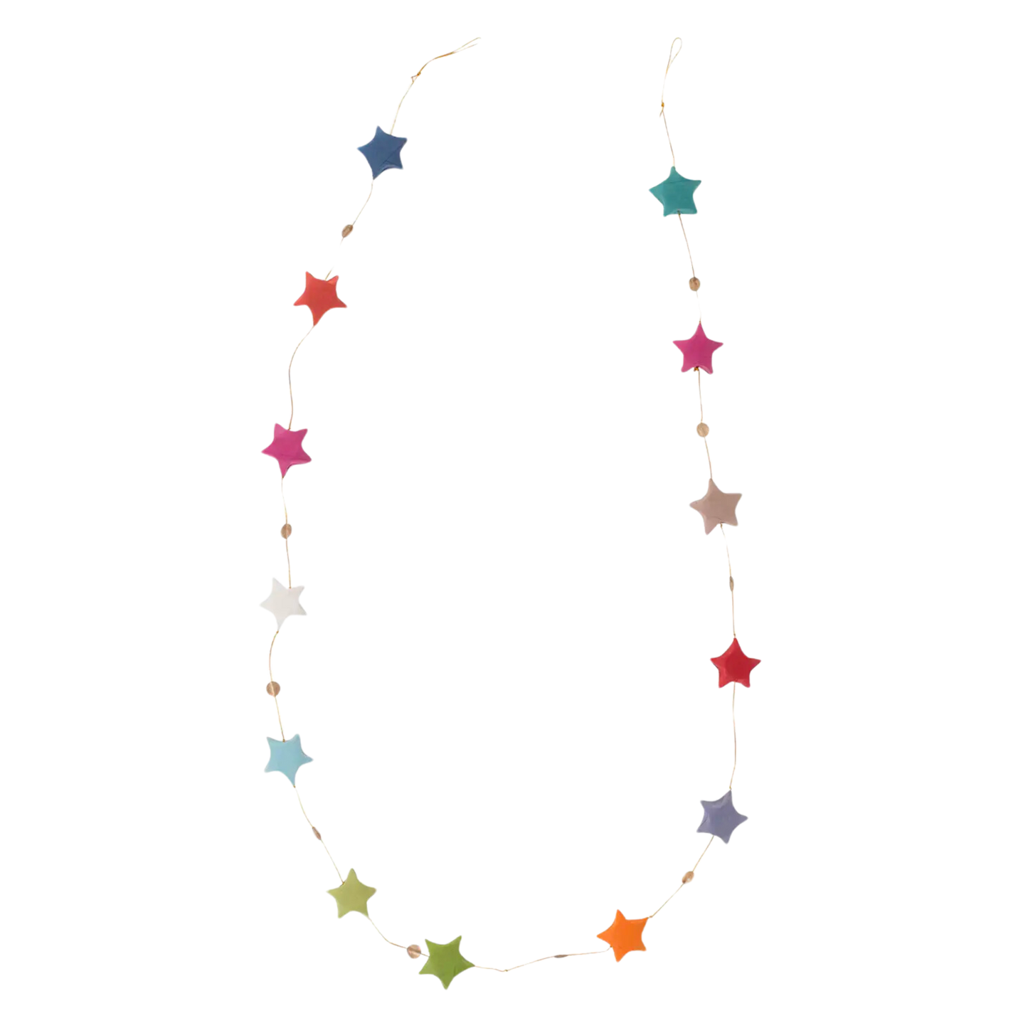 Rainbow Star Garland
