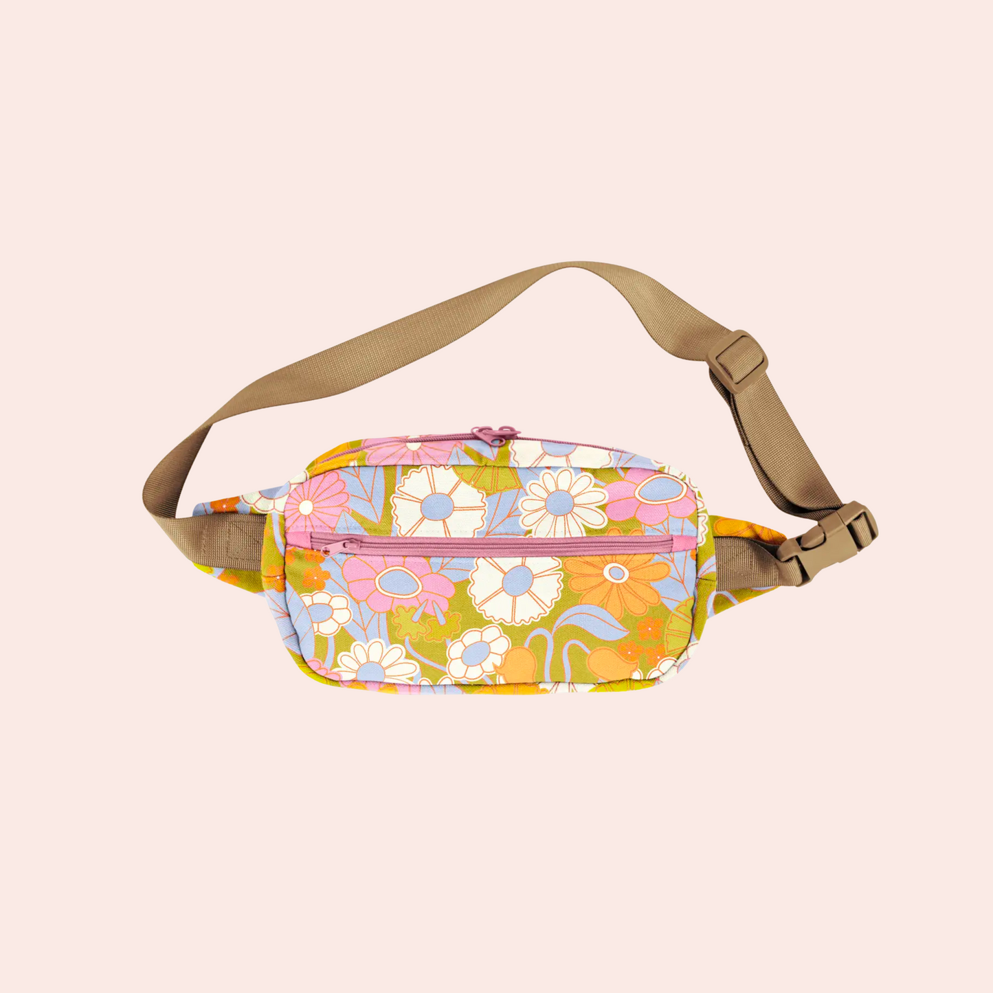 Gatherin Flower Large Hip Bag