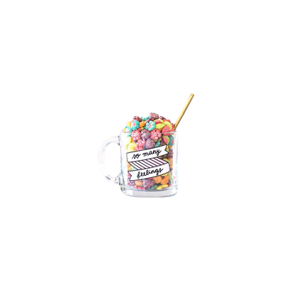 So Many Feelings Glass Mug
