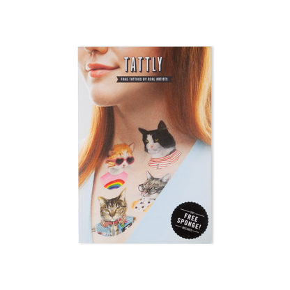Cat Club Tattoo Set
