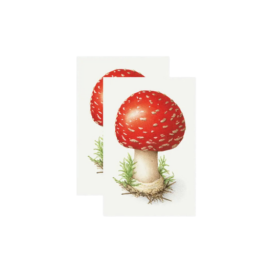 Toadstool Tattoo Pair