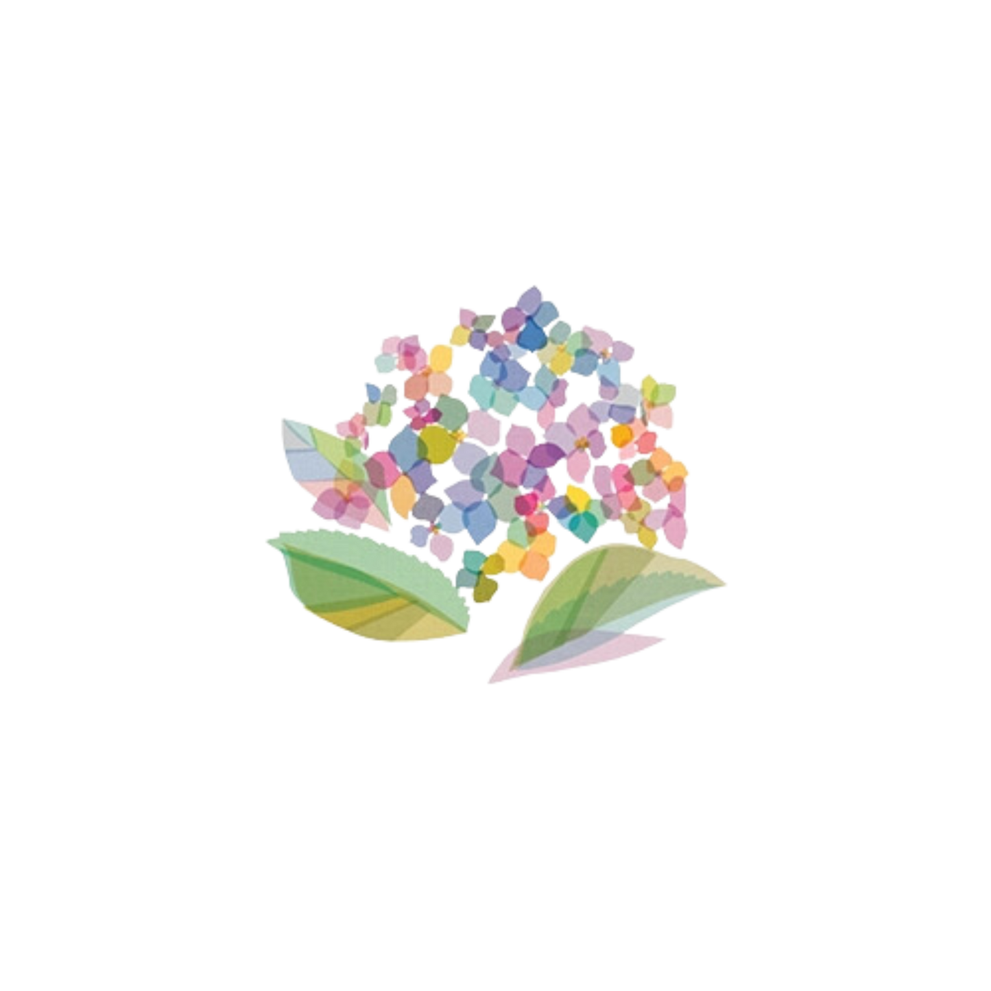 Hydrangea Tattoo Pair