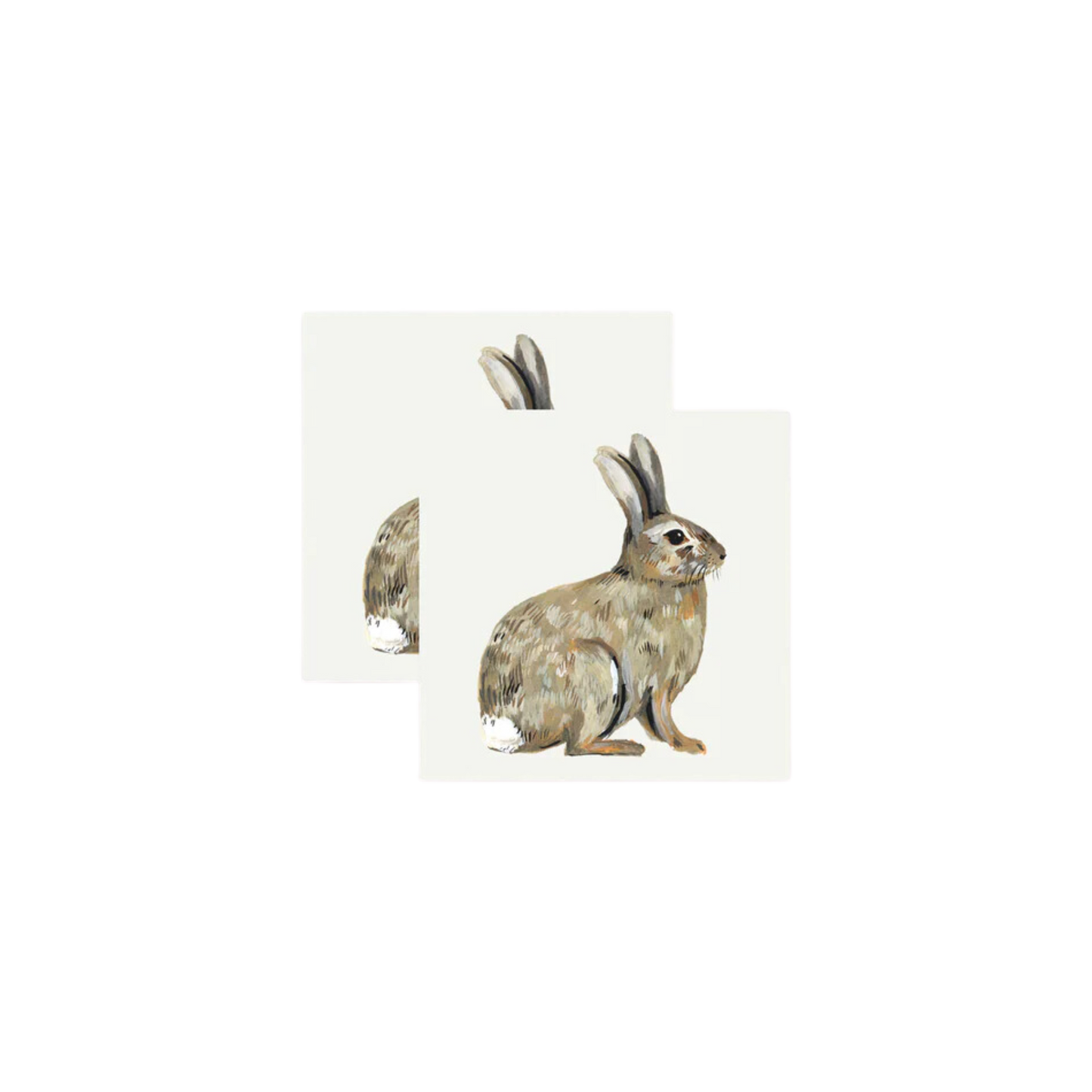Bunny Rabbit Tattoo Pair