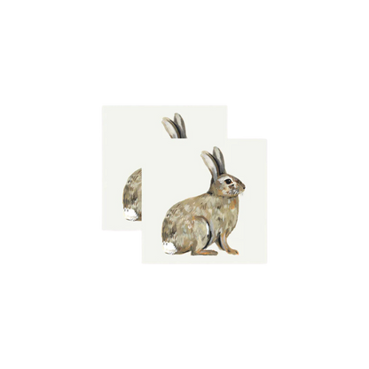 Bunny Rabbit Tattoo Pair