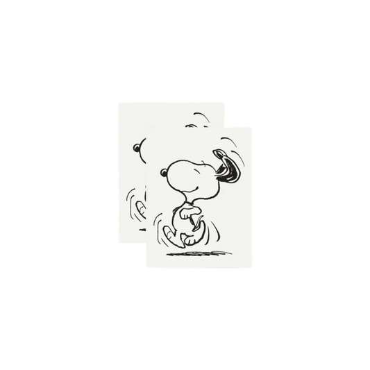 Snoopy Dancing Tattoo Pair