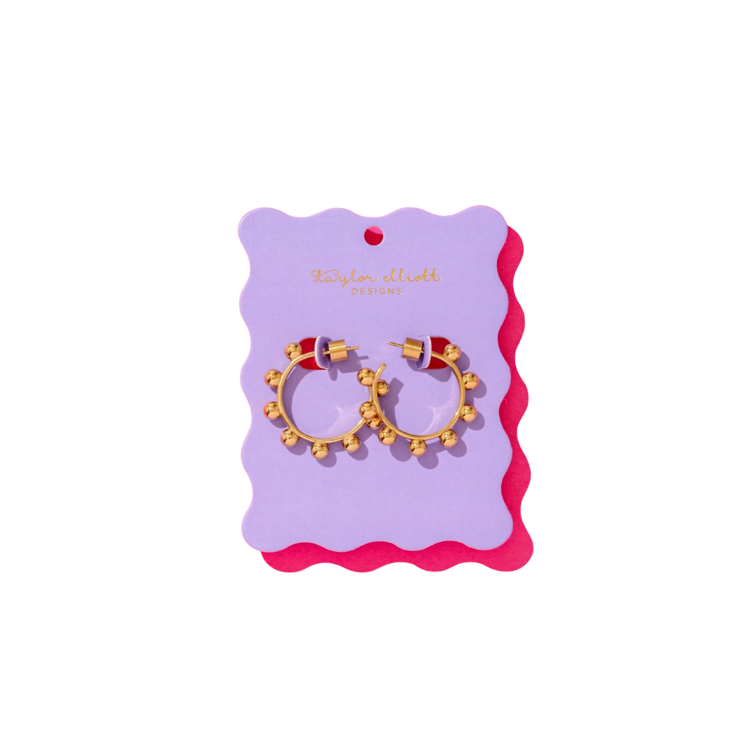 Dottie Medium Hoop Earrings