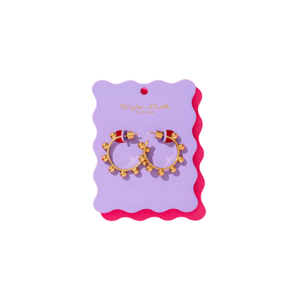Dottie Medium Hoop Earrings