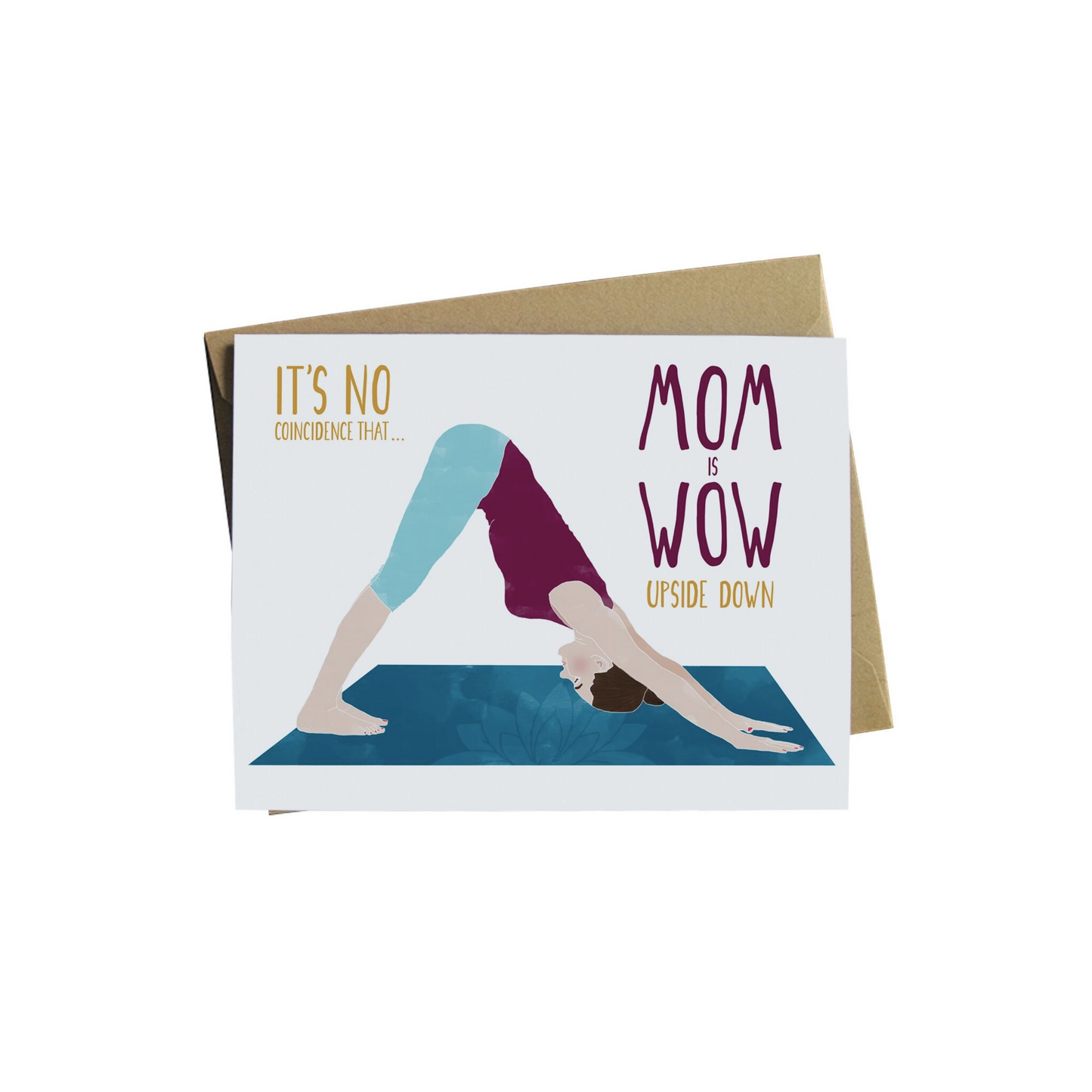 Yoga Mother's Day Card