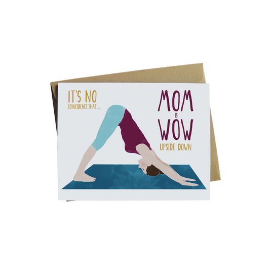 Yoga Mother's Day Card