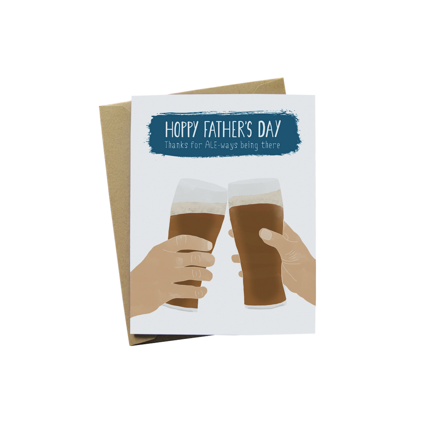Dad Cheers Father's Day Greeting Card