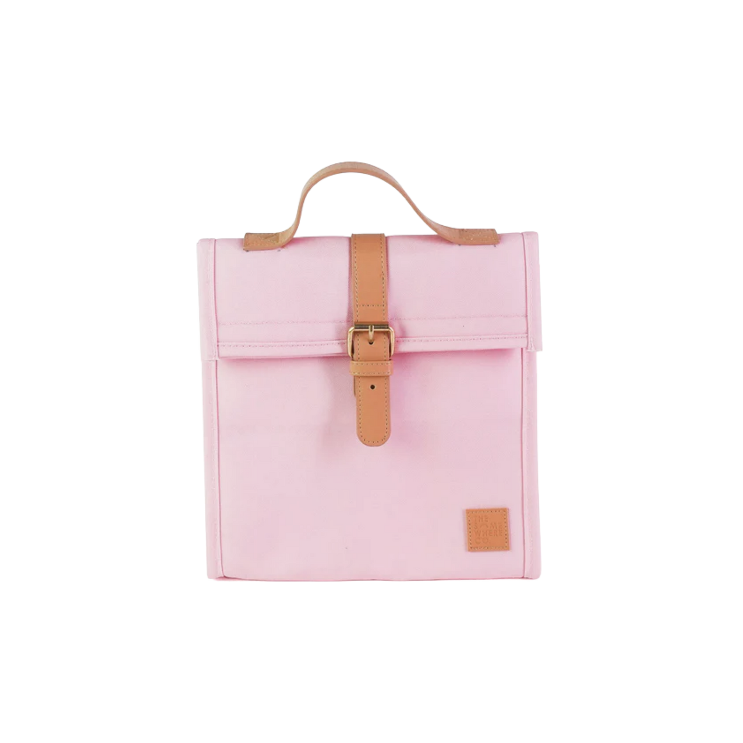 Pink Lady Lunch Satchel w/ Shoulder Strap