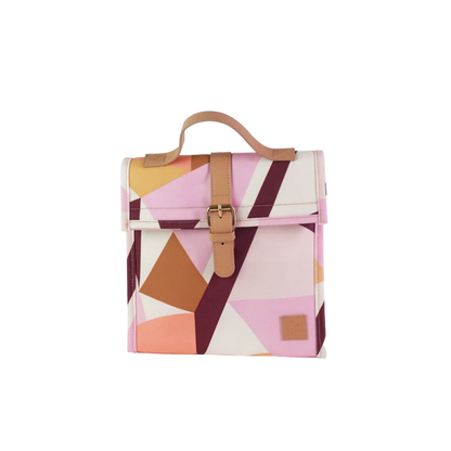 Kaleidoscope Lunch Satchel w/ Shoulder Strap