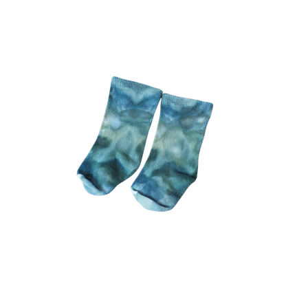 Ice-Dyed Bamboo Baby Socks