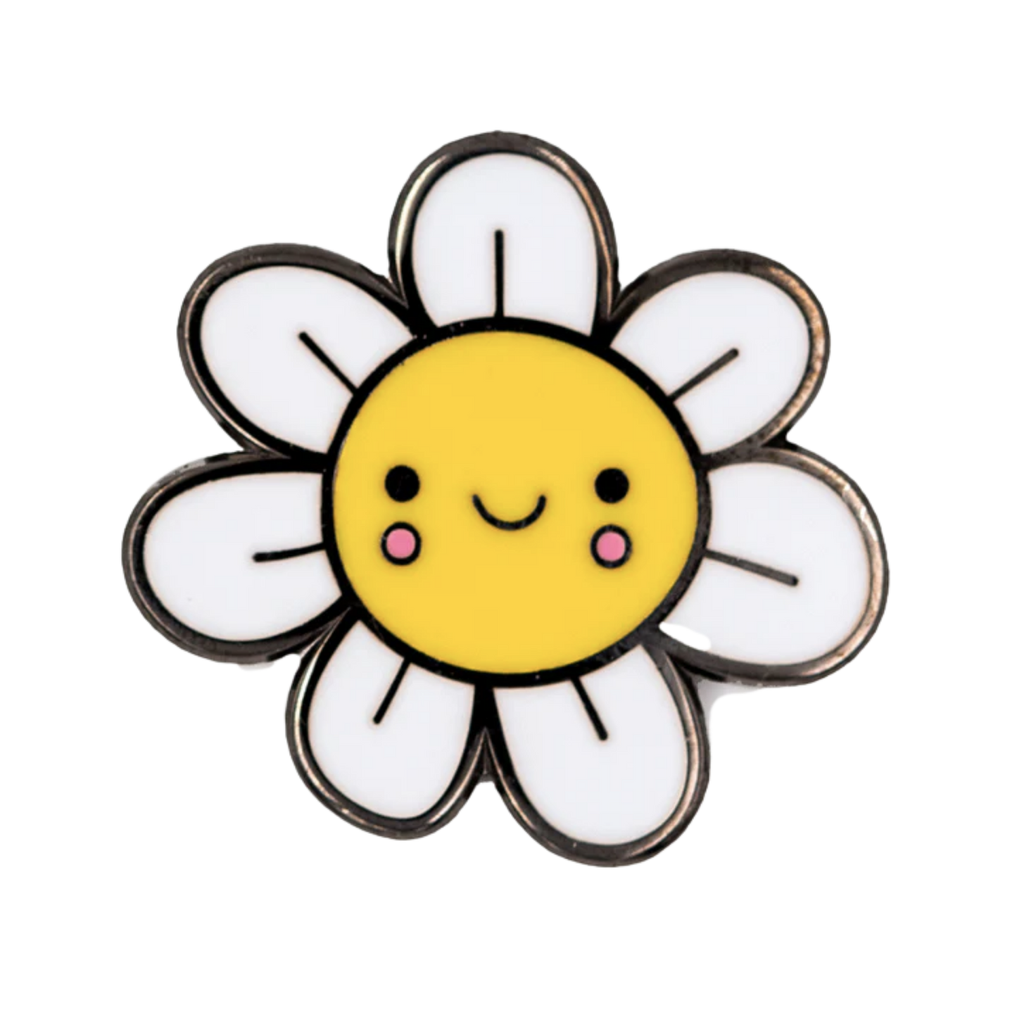 Happy Flower Enamel Pin