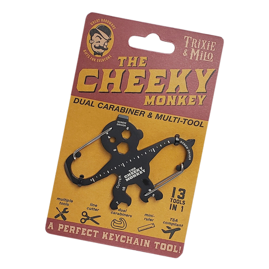 "Cheeky Monkey" Double Carabiner