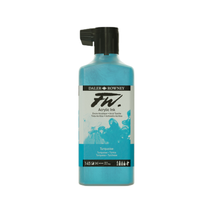 FW Liquid Acrylic Ink 6oz - Turquoise
