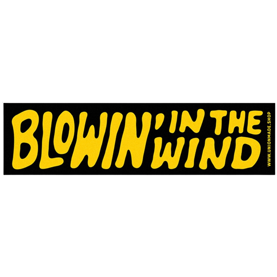 Blowin' in the Wind Bumper Sticker