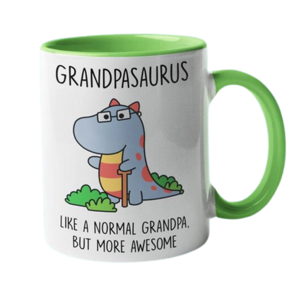 Grandpasaurus Like A Normal Grandpa But More Awesome- Light Green