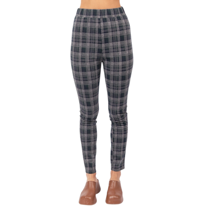 Print Leggings Fit Stretchy Knit Pants