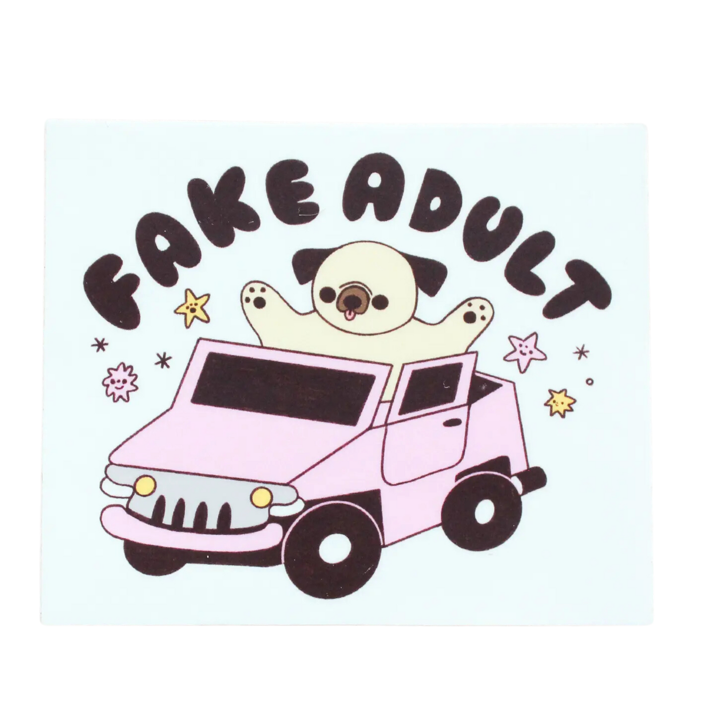 Fake Adult Sticker