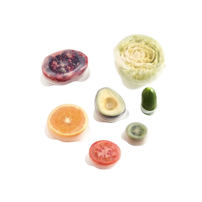 Produce Saver Silicone Stretch Lids - Set of 7 Sizes