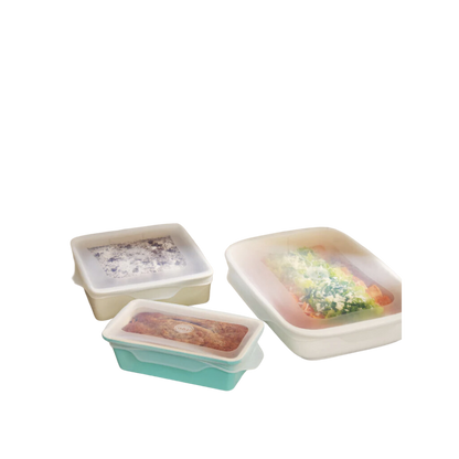 Reusable Silicone Stretch Baking Lids - Set of 3