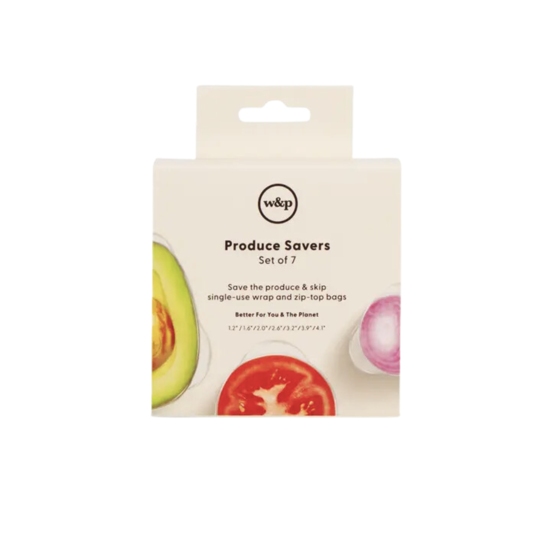 Produce Saver Silicone Stretch Lids - Set of 7 Sizes