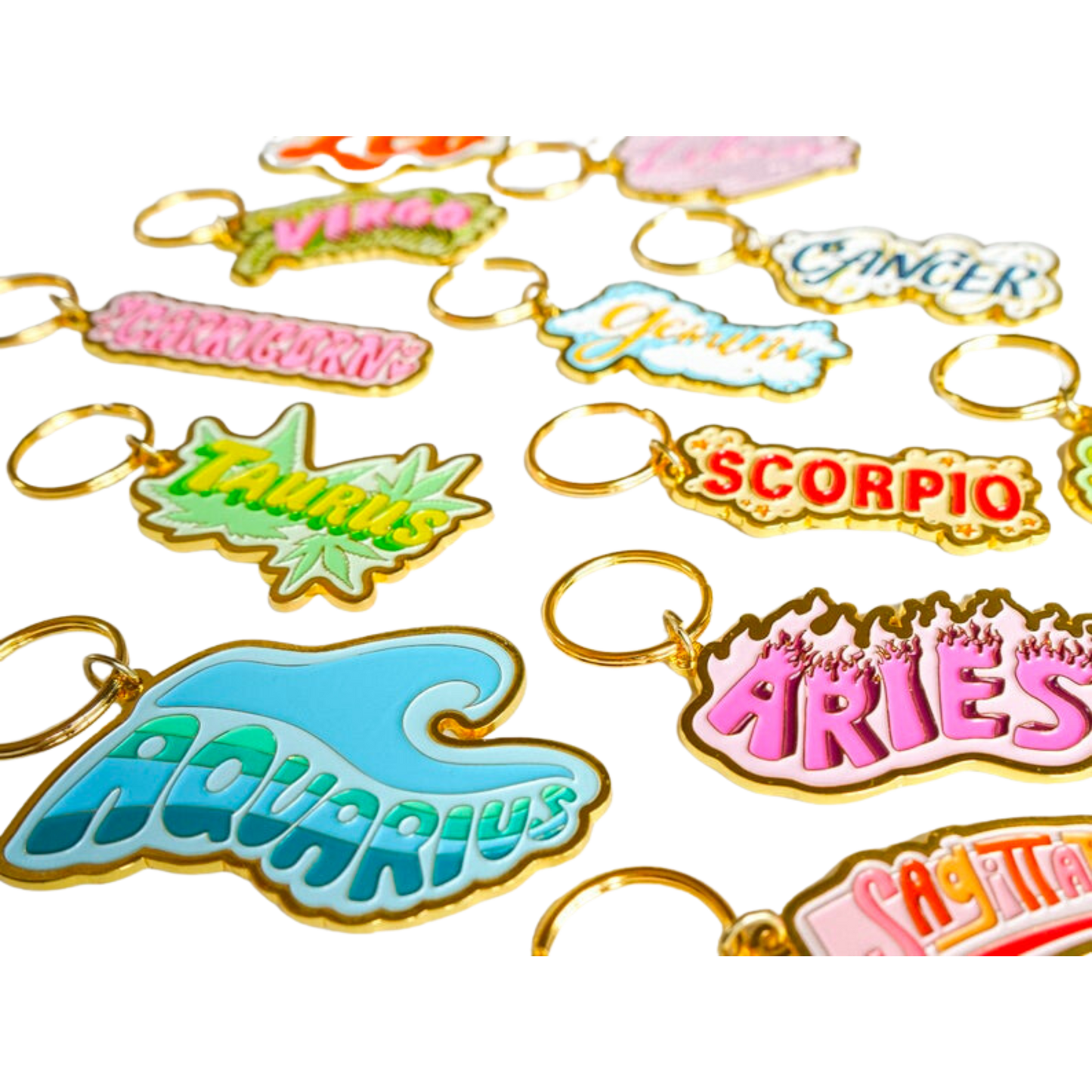 Zodiac Keychain