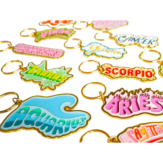 Zodiac Keychain