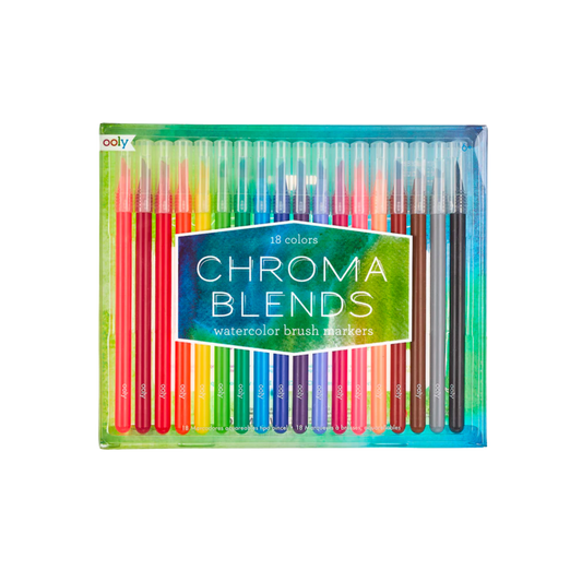 Chroma Blends Watercolor Brush Markers