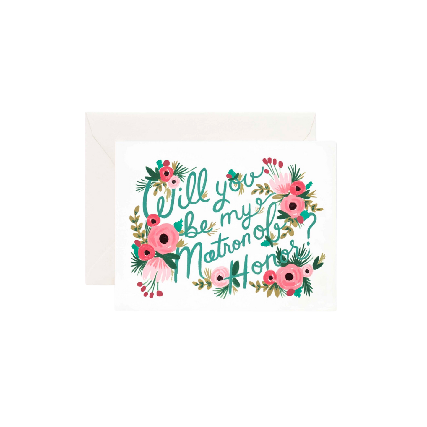 Be My Matron of Honor card