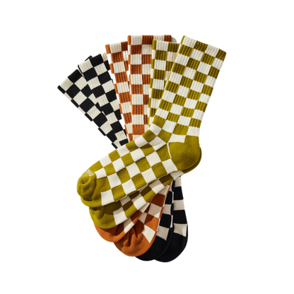 Checkerboard Socks