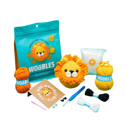 Sebastian the Lion Crochet Kit