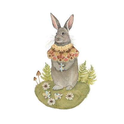 Daisy's Puzzle - Art Print