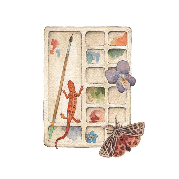 Valerie's Palette - Art Print