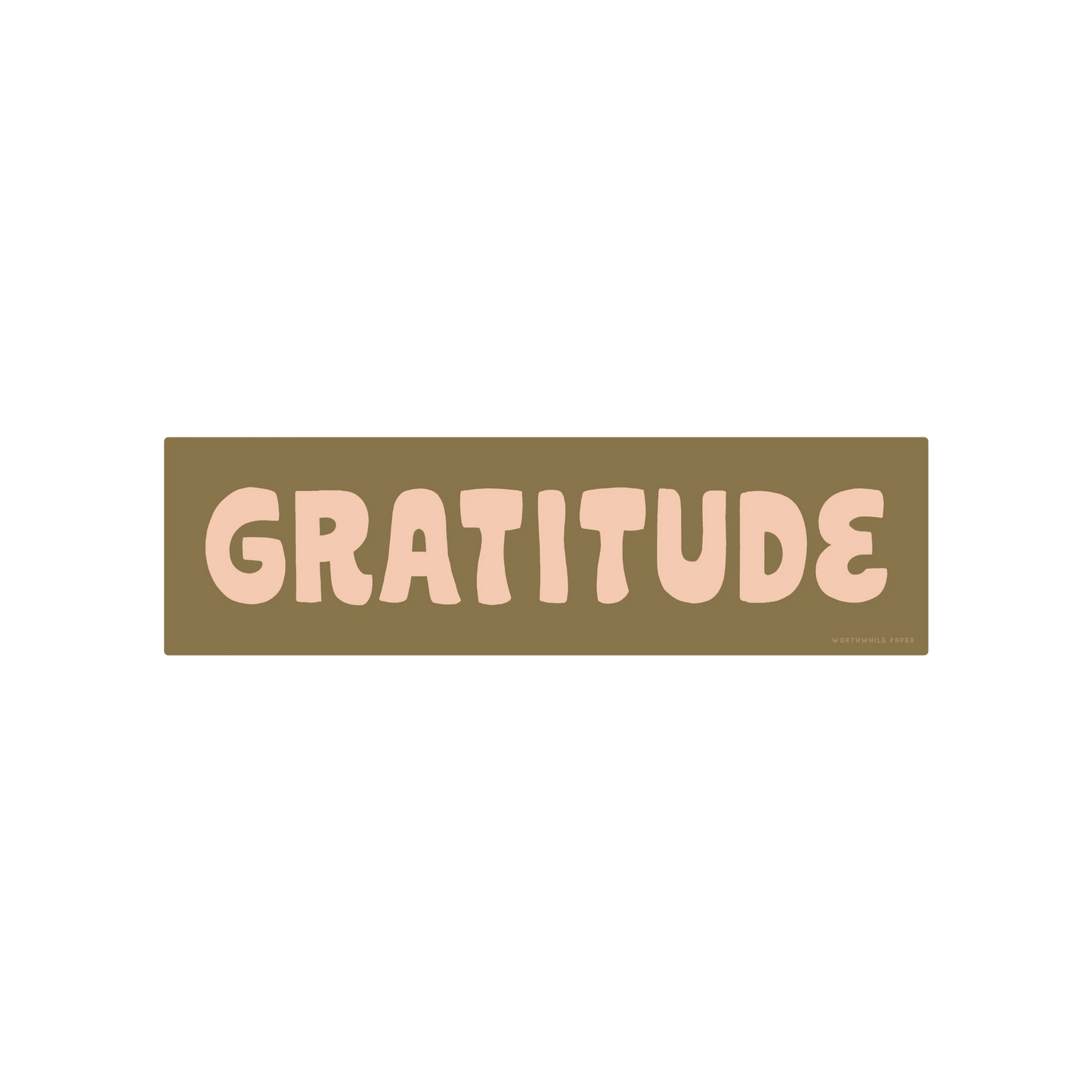 Gratitude Sticker