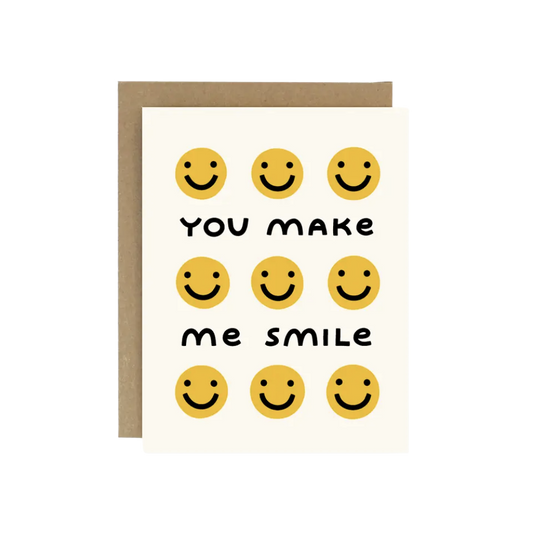 You Make Me Smile Card